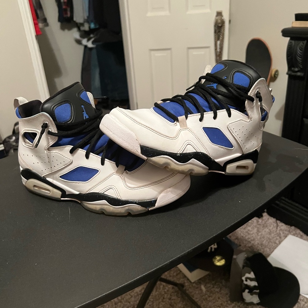 Blue and White 91’ fight club Jordan’s